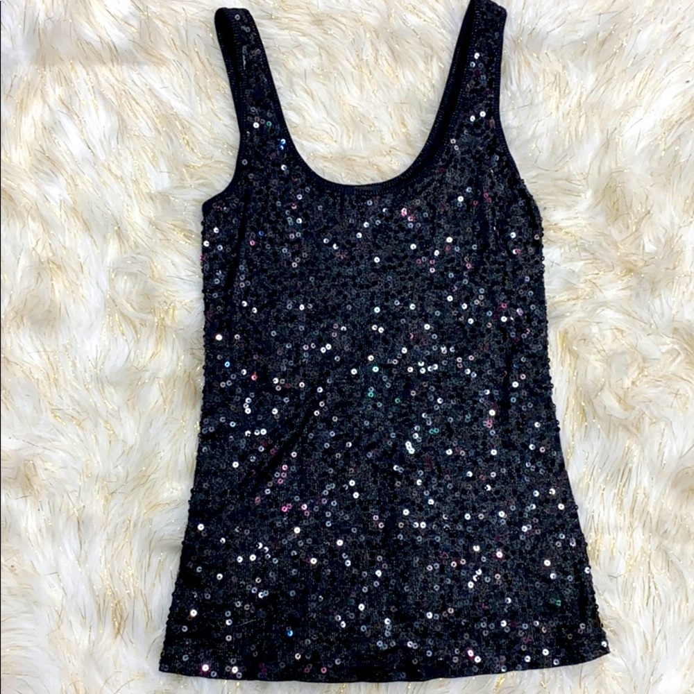Express sequin tank